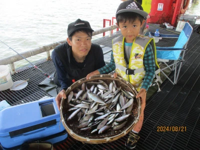 尼崎市立魚つり公園の2024年8月21日(水)1枚目の写真