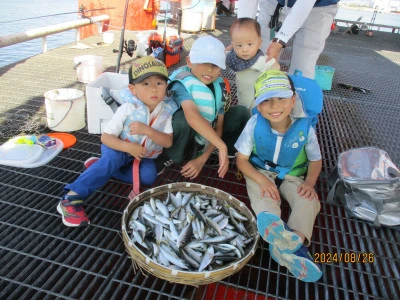 尼崎市立魚つり公園の2024年8月26日(月)1枚目の写真