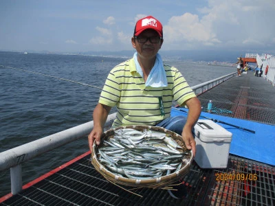 尼崎市立魚つり公園の2024年9月6日(金)1枚目の写真