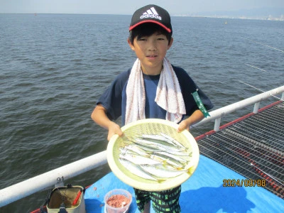 尼崎市立魚つり公園の2024年9月8日(日)1枚目の写真