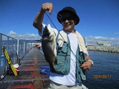 尼崎市立魚つり公園の2024年9月11日(水)1枚目の写真