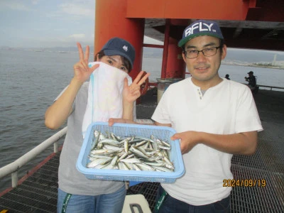 尼崎市立魚つり公園の2024年9月19日(木)1枚目の写真