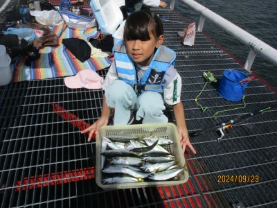 尼崎市立魚つり公園の2024年9月23日(月)1枚目の写真