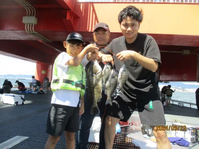 尼崎市立魚つり公園の2024年9月23日(月)2枚目の写真