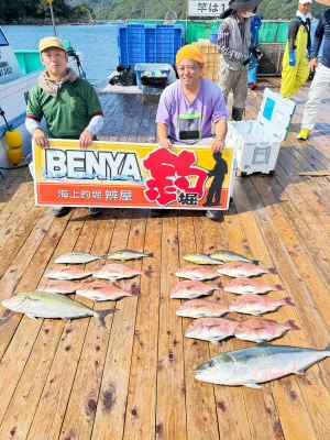 海上釣堀 辨屋の2024年9月24日(火)4枚目の写真