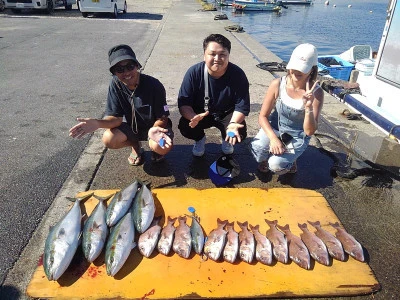 海上つり堀まるやの2024年9月26日(木)1枚目の写真