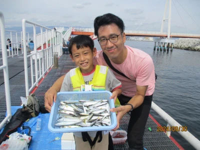 尼崎市立魚つり公園の2024年9月30日(月)1枚目の写真