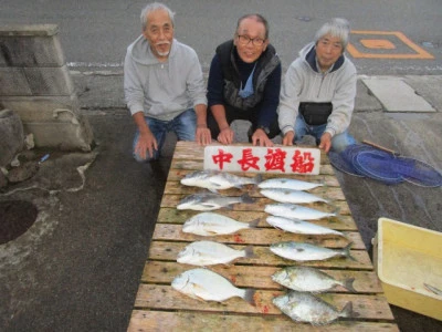 中長渡船の2024年11月12日(火)1枚目の写真