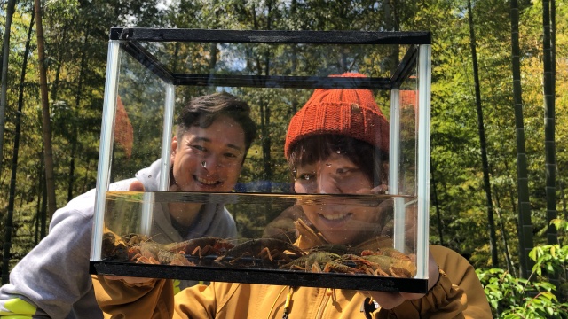 釣りとナニスル？ 4 春の里山でザリガニ＆タケノコ堀りキャンプ 2